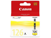 Cartucho Tinta Canon CLI126 Amarelo 9ml | Guaru Print Cartuchos
